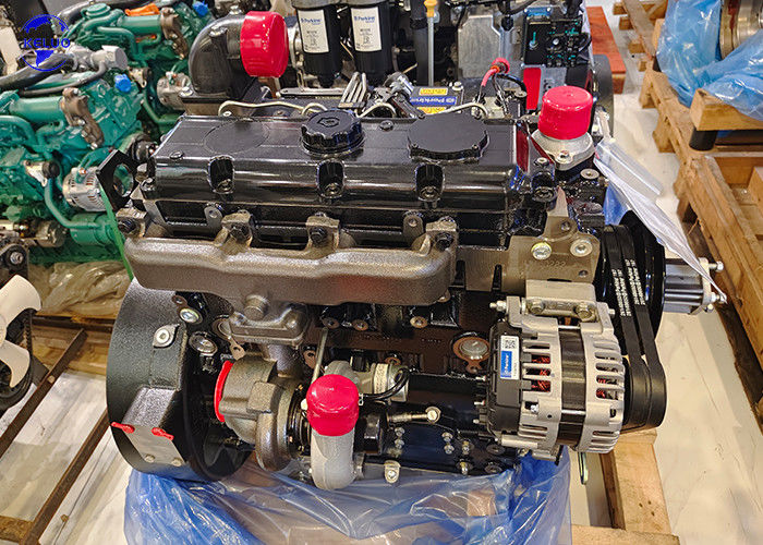 4-cilinder, 83 kW Perkins 1104D-44TA industriële dieselmotor voor vorkheftrucks en tractoren