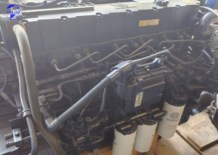 340PK 6-Cilinder Constructie Macinery Dieselmotor Assy WP7.340E53 voor zware vrachtwagens, betonmixers, wielladers