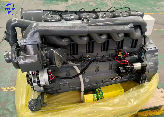 Duurzame verbrandingsmotor BF6L913 6-cilinder inline turbocharged luchtgekoelde dieselmotor voor mijnbouwapparatuur
