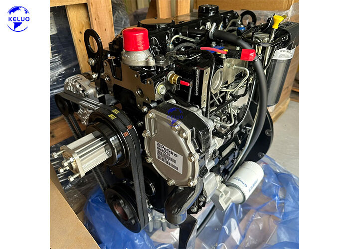 4-cilinder, 83 kW Perkins 1104D-44TA industriële dieselmotor voor vorkheftrucks en tractoren