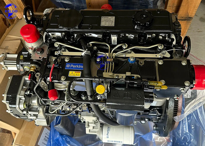 4-cilinder, 83 kW Perkins 1104D-44TA industriële dieselmotor voor vorkheftrucks en tractoren