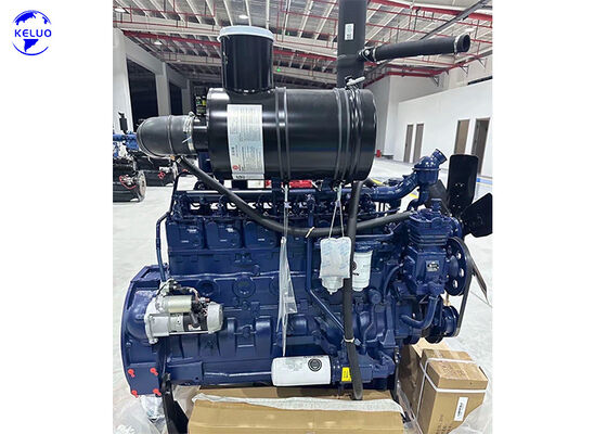 WP6G125E22 Nieuwe Weichai Dieselmotor 92kw 2200rpm Ladderonderdelen